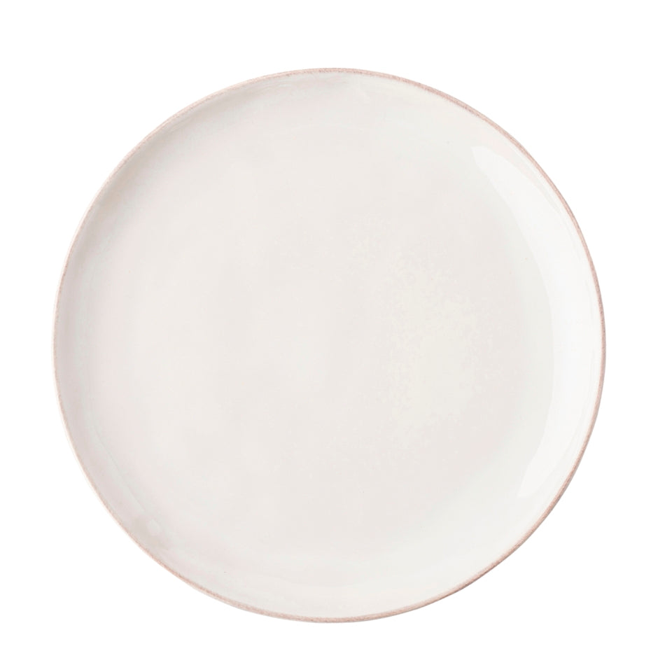 Puro Whitewash Coupe Dessert/Salad Plate