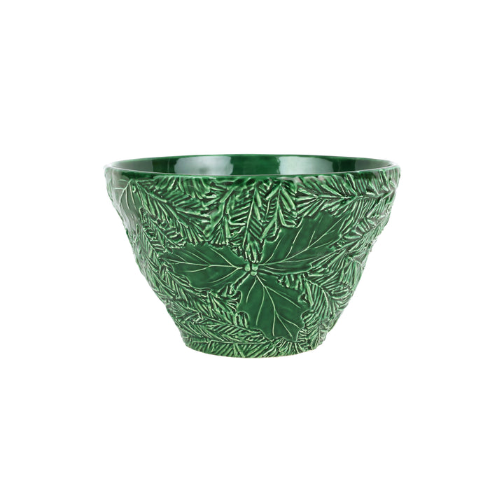 Lastra Holiday Green Figural Small Deep Bowl