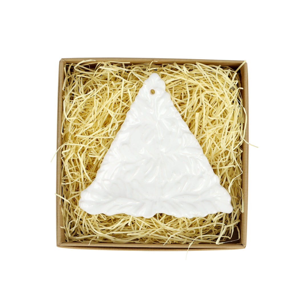Lastra Holiday White Figural Ornament