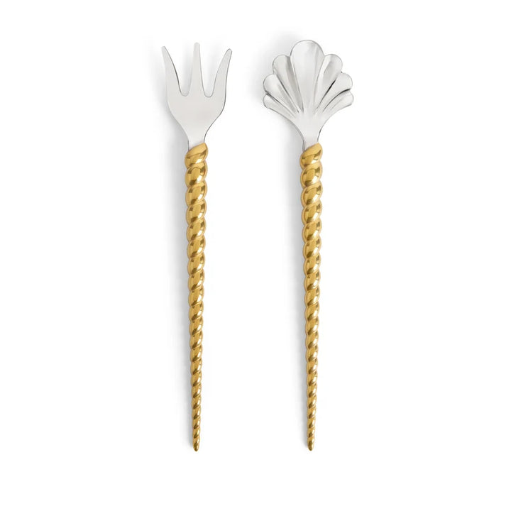 Jessica McCormack Shell Serving Set Gold (2pc)