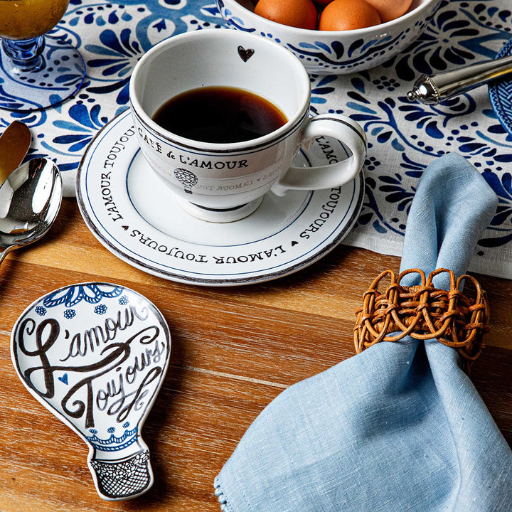 L'Amour Toujours 6" Hot Air Balloon Tray