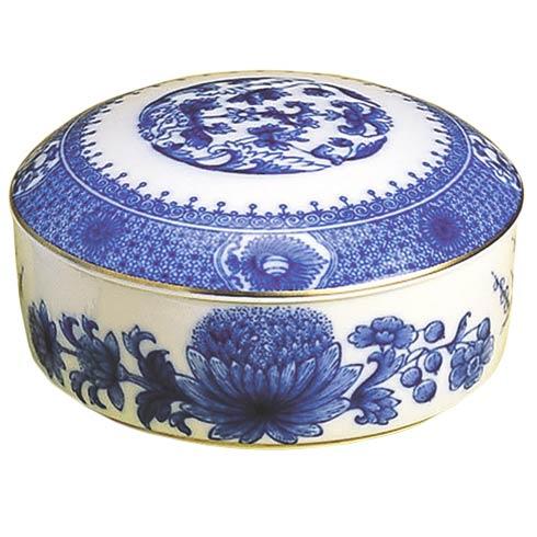 Imperial Blue Large Round Box