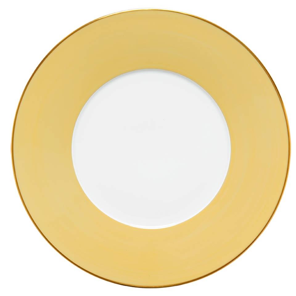 Lexington - Yellow (Jaune) Yellow Presentation Plate