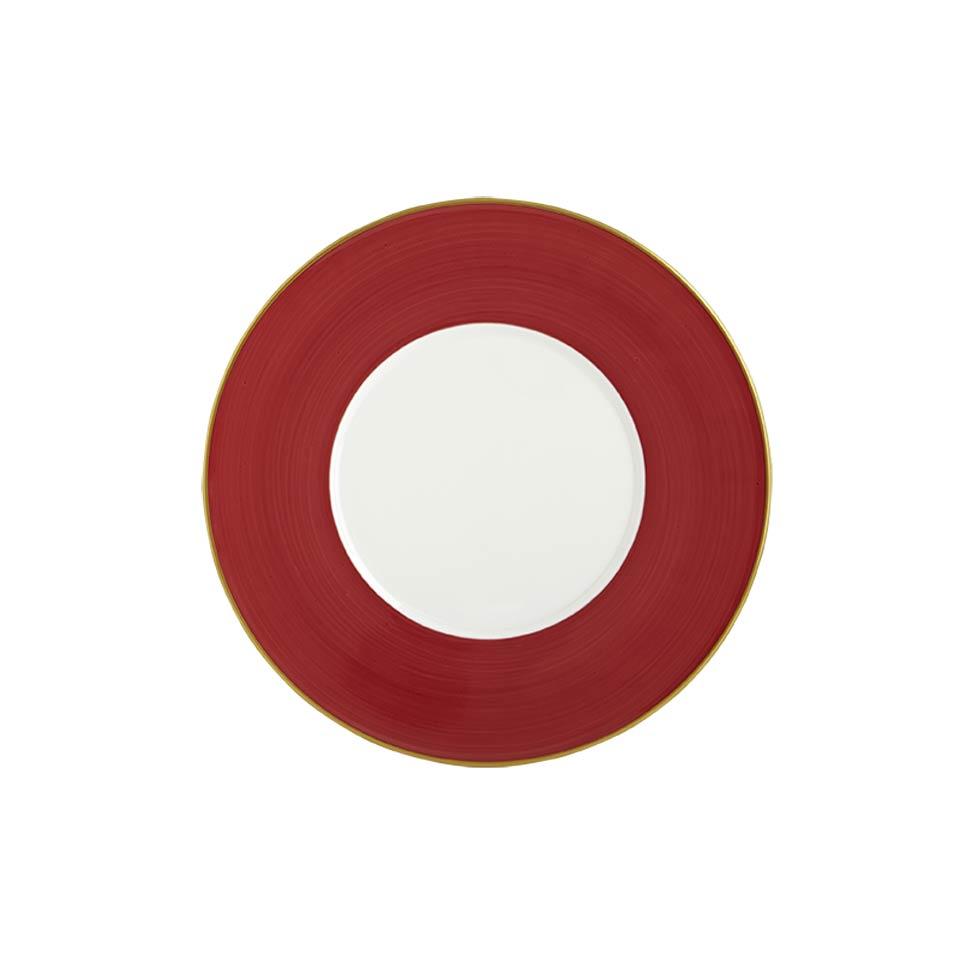 Lexington - Red (Rouge) Dessert Plate