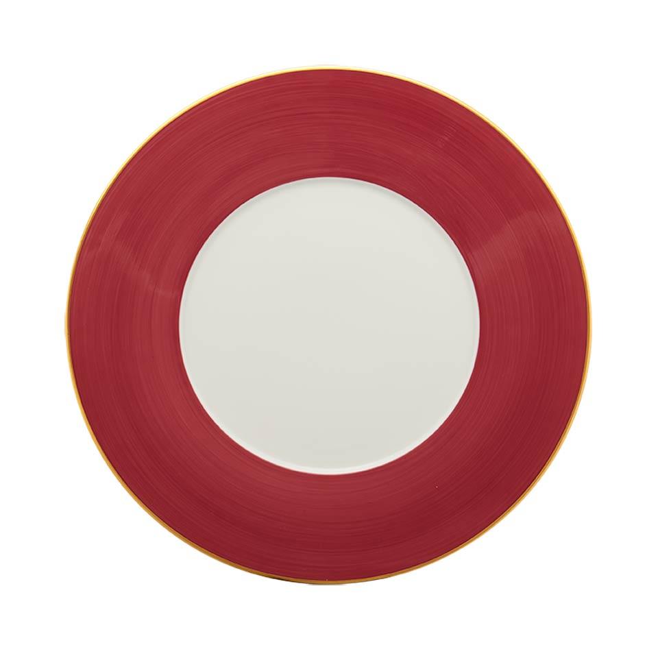 Lexington - Red (Rouge) Dinner Plate