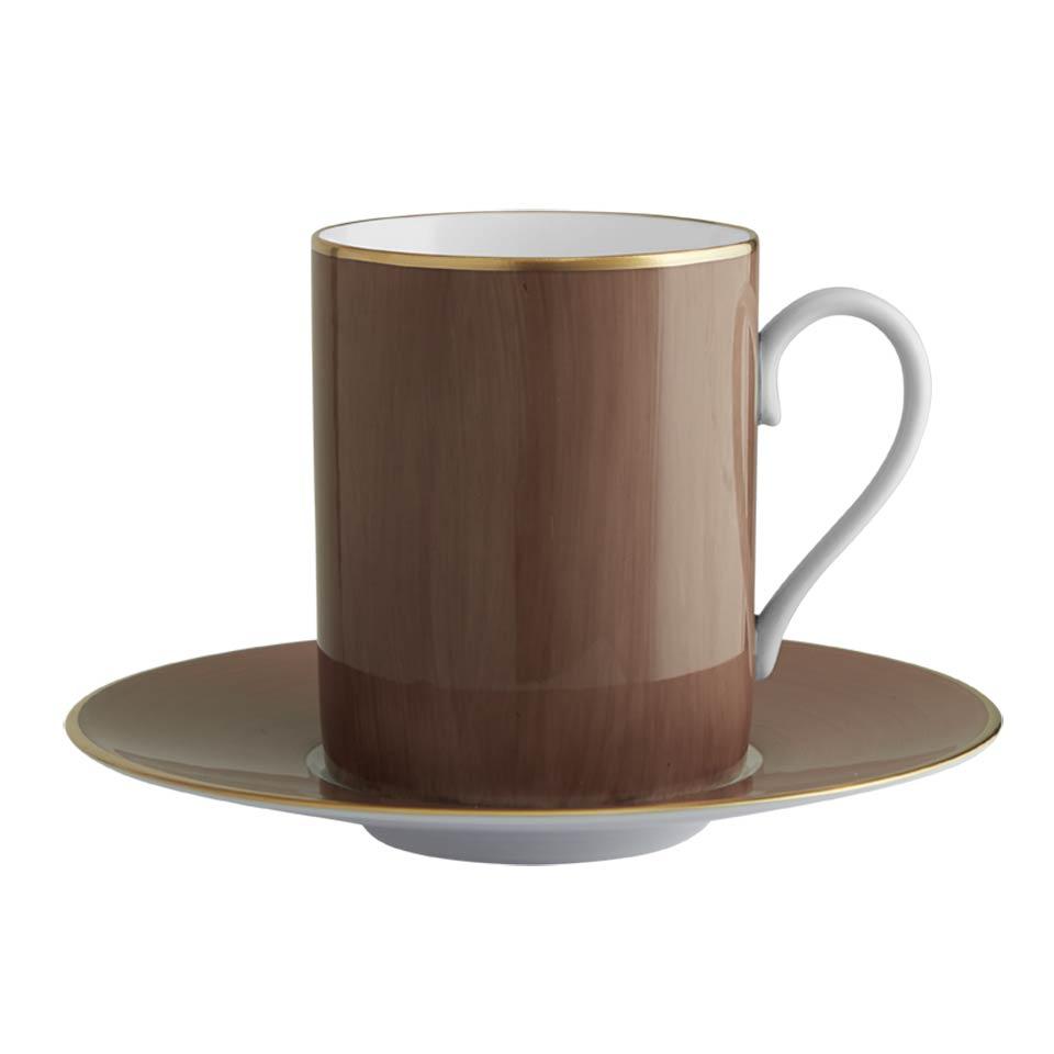Lexington - Taupe Tall Cup & Saucer