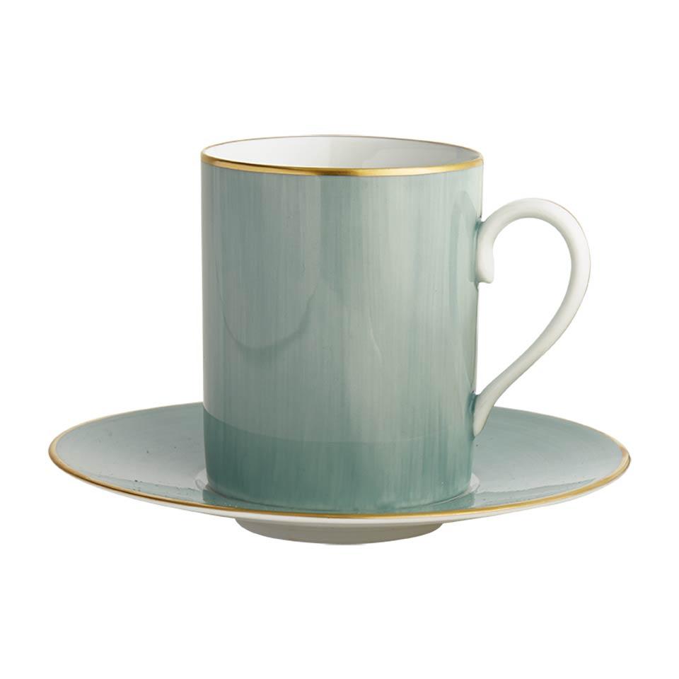 Lexington - Turquoise Tall Cup & Saucer