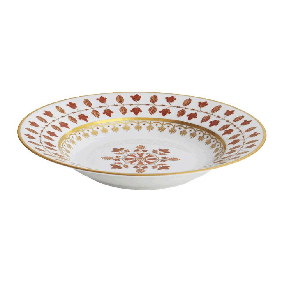 Matignon - Rust French Rim Soup Plate