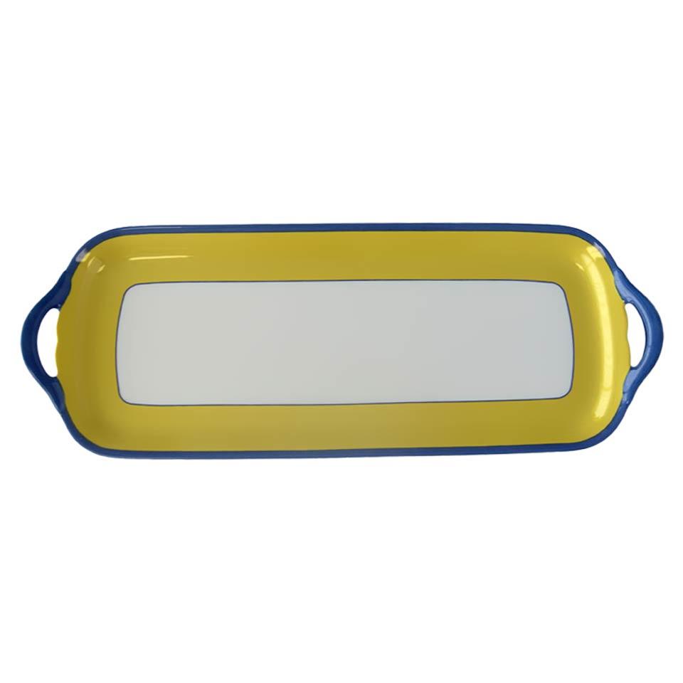 Monet Rectangular Cake Plate