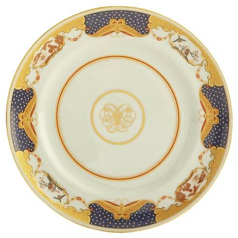 Golden Butterfly Dinner Plate