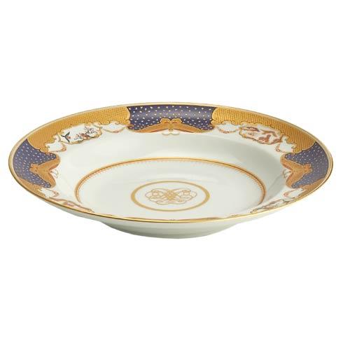 Golden Butterfly Rim Soup Plate