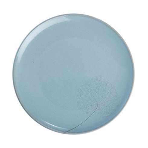 LEAF Stoneware - Blue Haze Dessert Plate