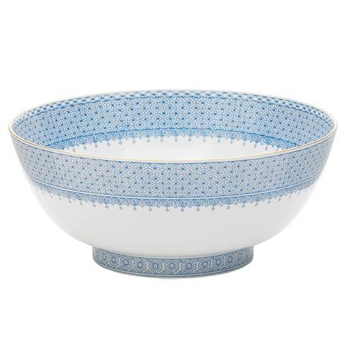 Lace - Cornflower Round Bowl