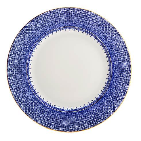Lace - Blue Dinner Plate