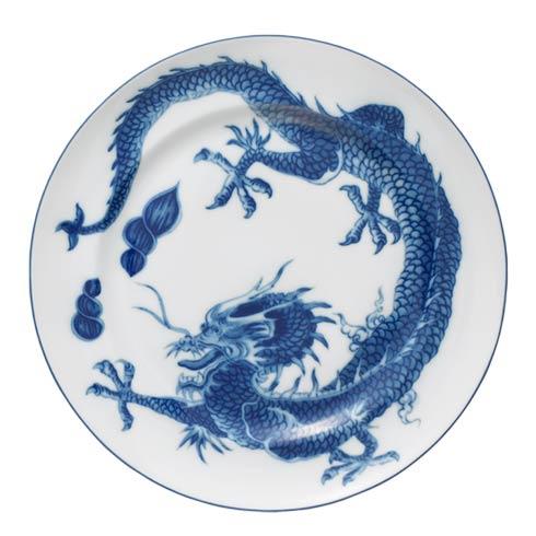 Dragon - Blue Dragon Dinner Plate