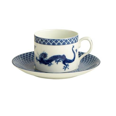 Dragon - Blue Dragon Can Cup & Saucer