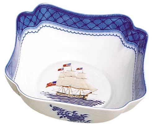 American Ships Constitution Small Square Bowl