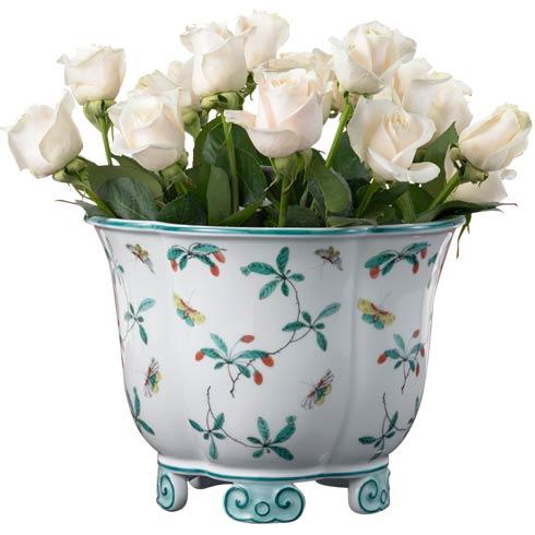 Famille Verte Famille Verte Five-Lobed Cachepot