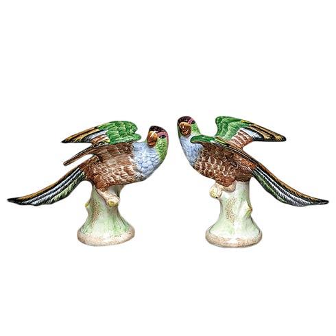Figure Parakeets, Pair