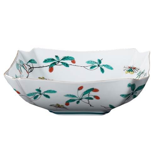Famille Verte Famille Verte Low Square Bowl