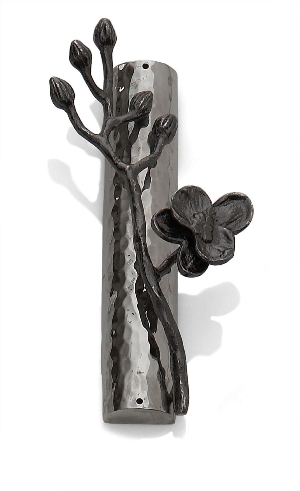 Black Orchid Mezuzah