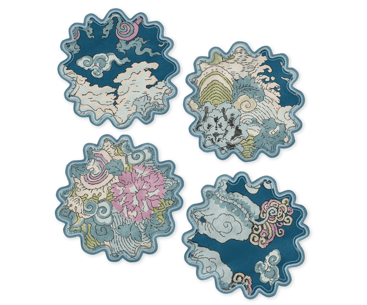 Magic Mountain Cocktail Napkin - set of 4