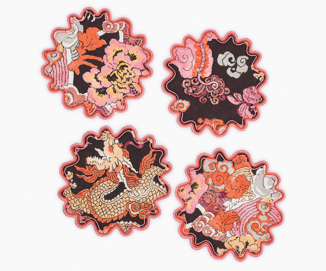 Magic Mountain Cocktail Napkin - set of 4