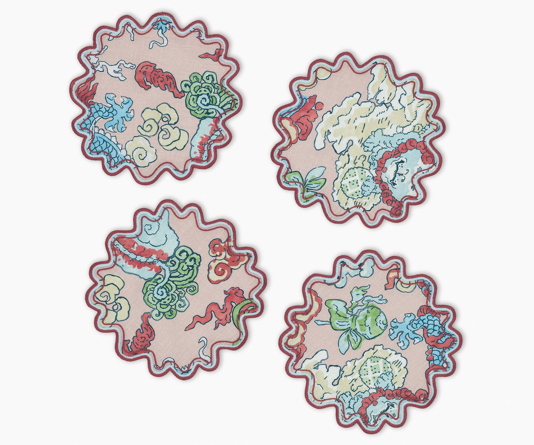 Magic Mountain Cocktail Napkin - set of 4