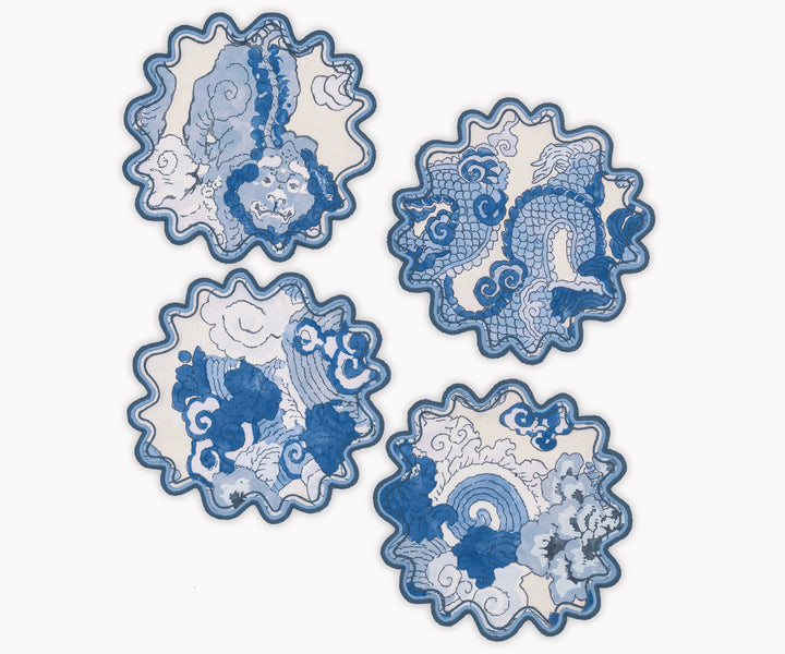 Magic Mountain Cocktail Napkin - set of 4