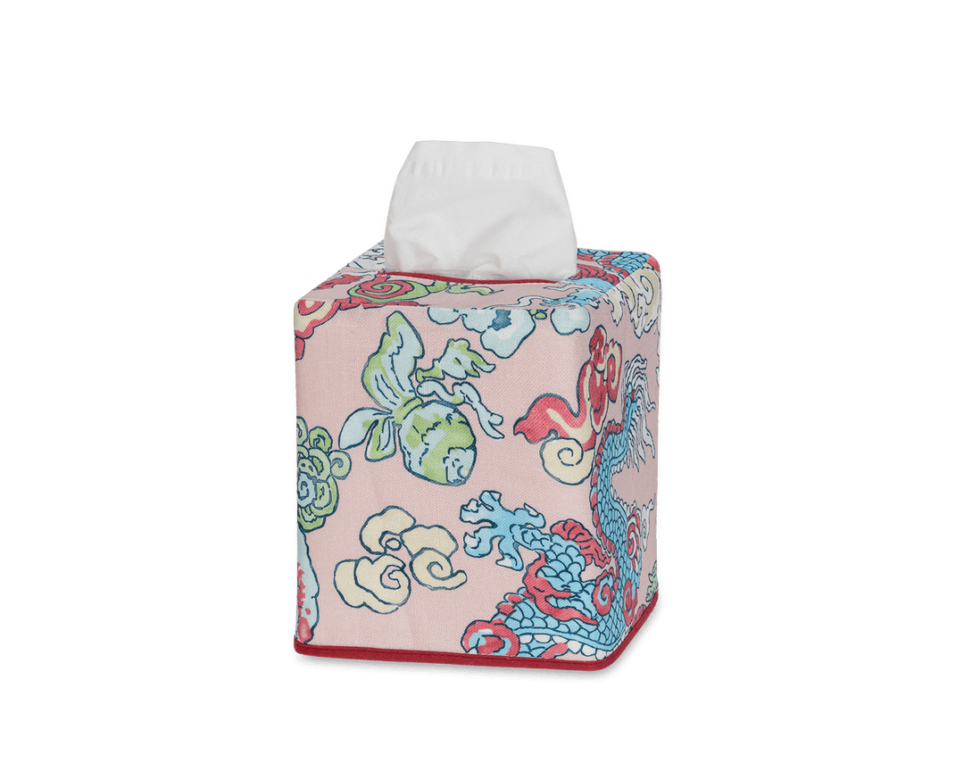 Magic Mountain Tissue Box Cover by Matouk