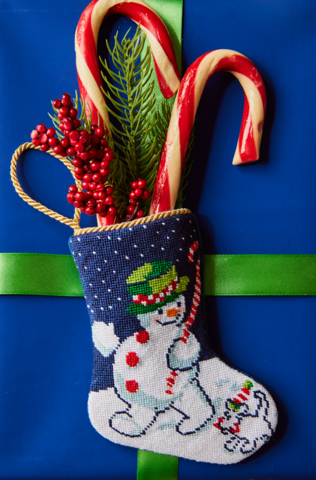 Mary Engelbreit - Joy Snowman Bauble Stockings