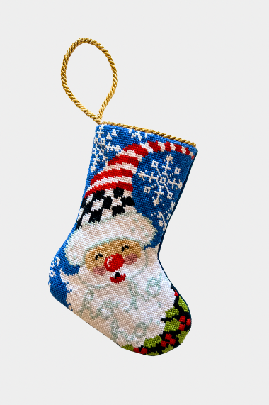 Mary Engelbreit - Snowflake Santa Bauble Stockings