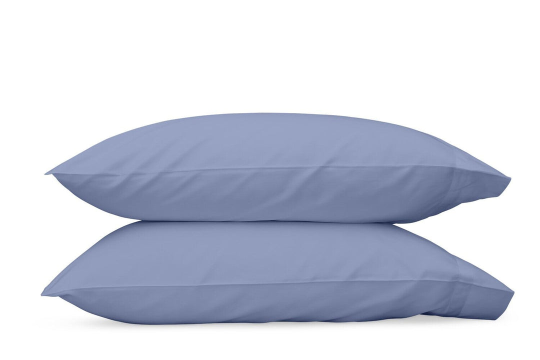 Matouk Nocturne Sateen Bedding in Azure Blue