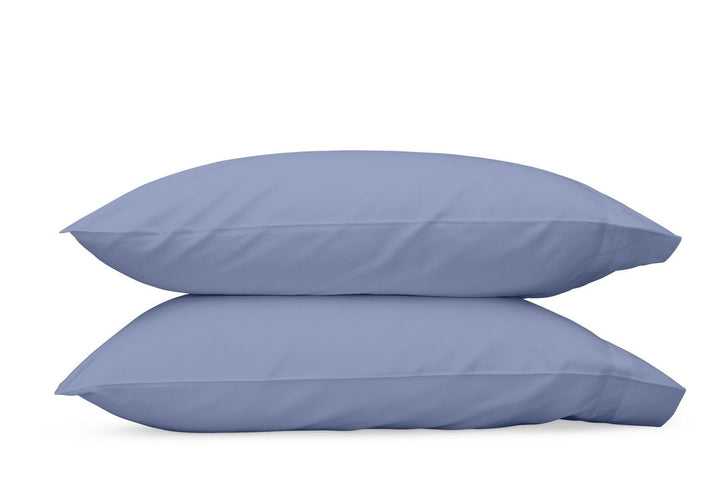 Matouk Nocturne Sateen Bedding in Azure Blue