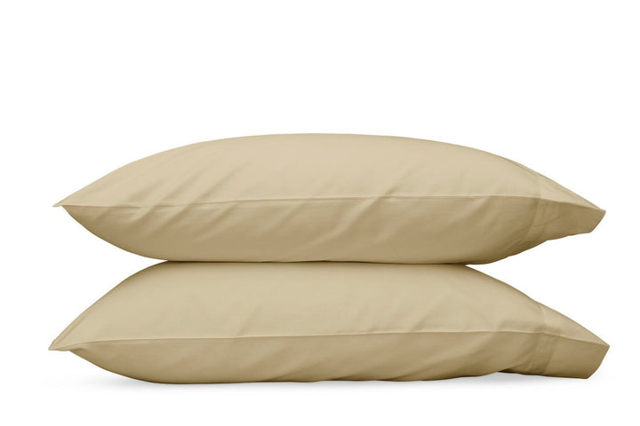 Matouk Nocturne Sateen Bedding in Champagne