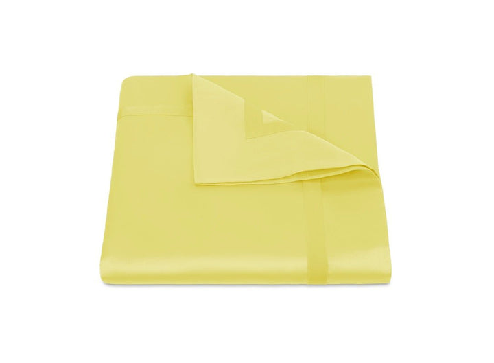Matouk Nocturne Sateen Bedding in Lemon Yellow