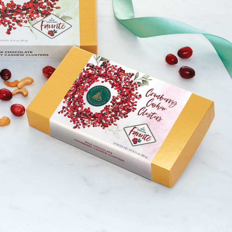 Cran Cashew Clusters - Milk Chocolate - 5 pc