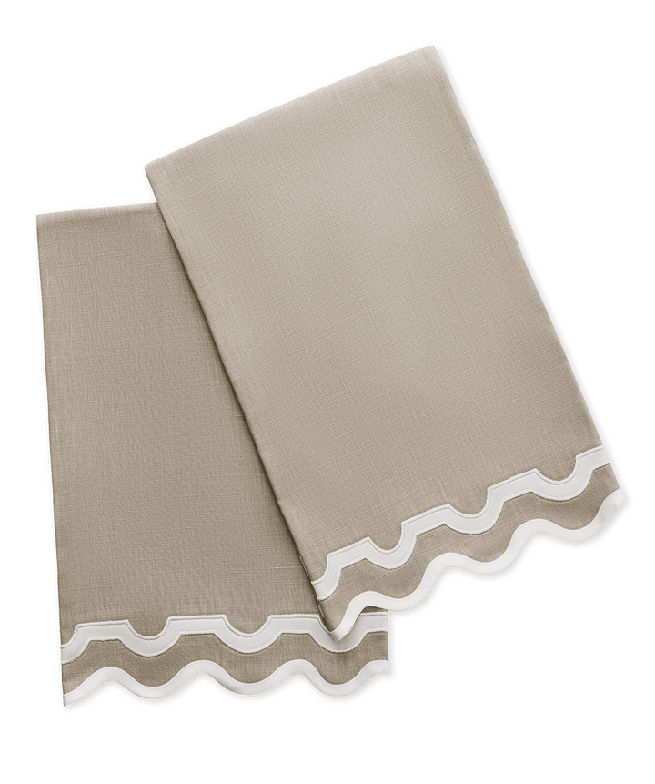 Mirasol Linen Guest Towels (Set of 2) by Matouk