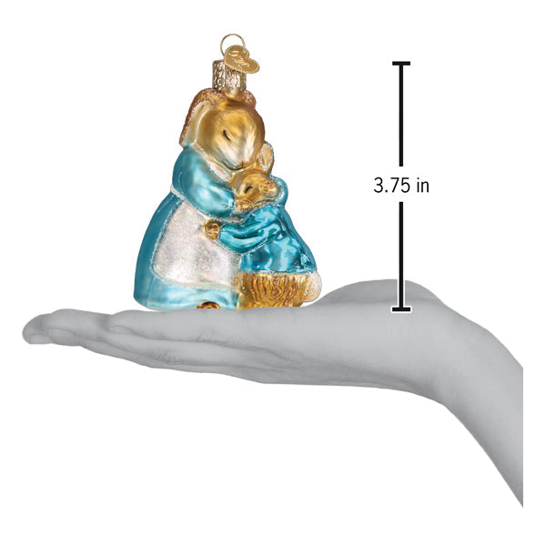 Mrs. Rabbit and Peter Ornament
