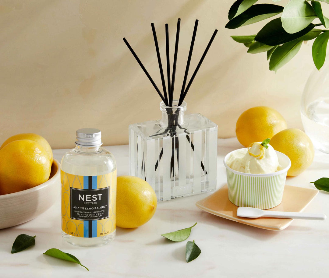 Amalfi Lemon & Mint Reed Diffuser Refill