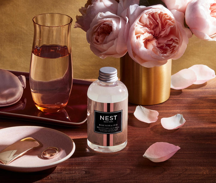 Rose Noir and Oud Reed Diffuser Refill