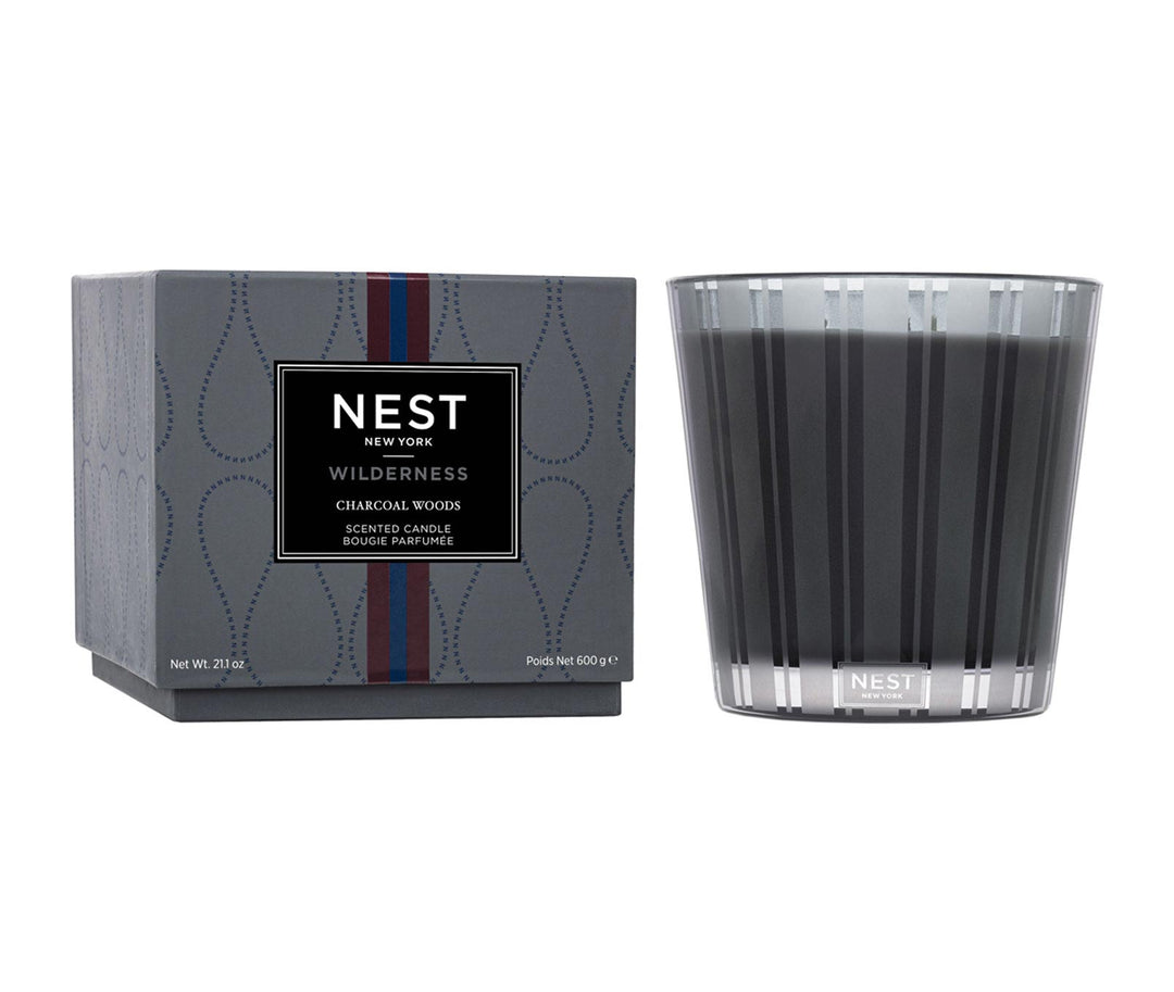 Charcoal Woods 3-Wick Candle