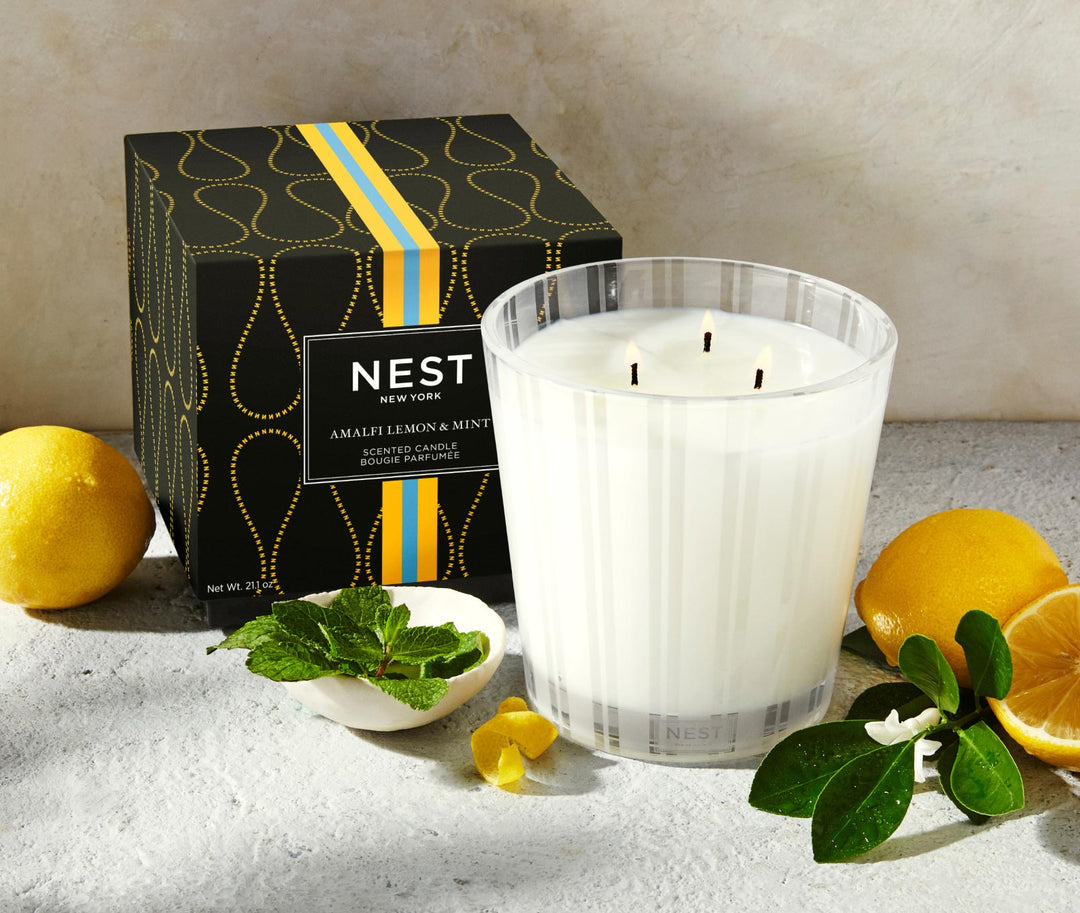 Amalfi Lemon & Mint 3-Wick Candle