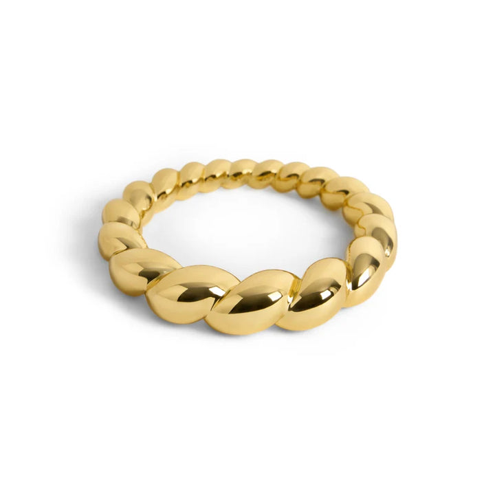 Jessica McCormack Shell Napkin Rings Gold (4pc)