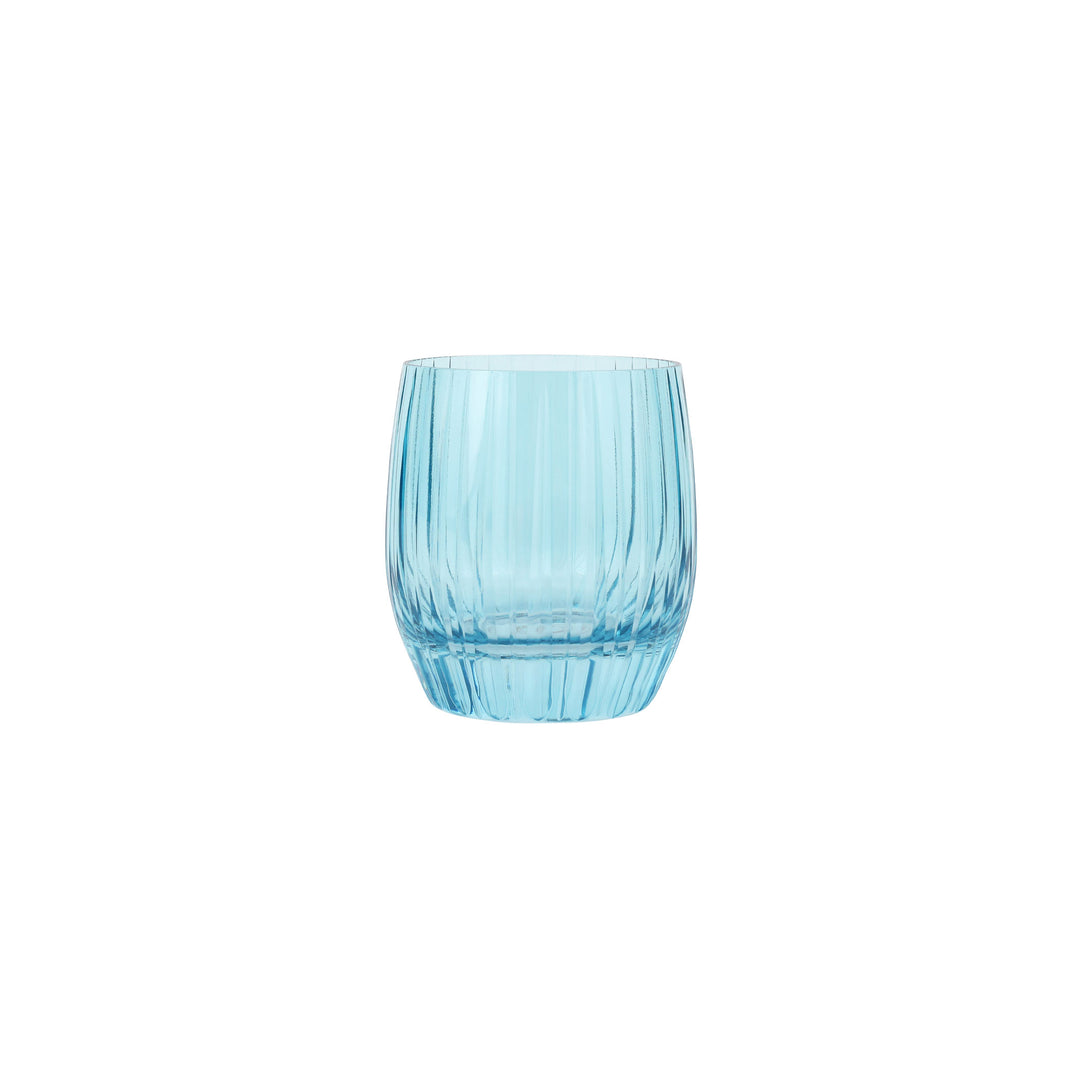 Natalia Teal Double Old Fashioned