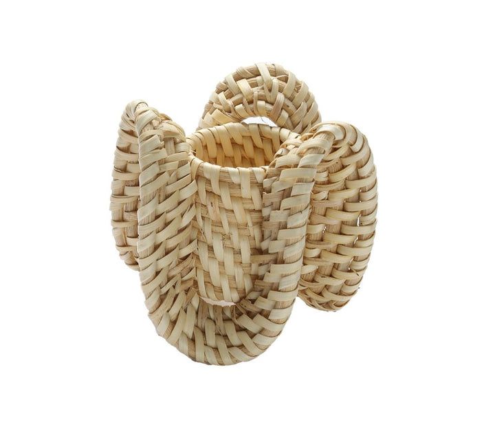 Ruffle Napkin Ring Set/4