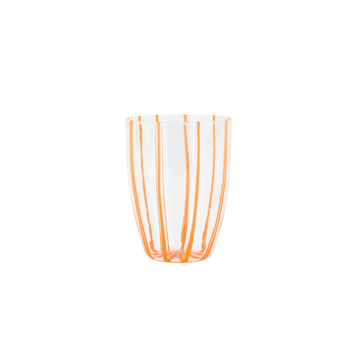 Nuovo Stripe Orange Tall Tumbler