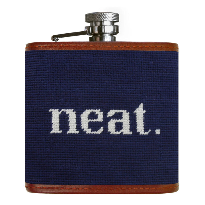 Needlepoint Flask