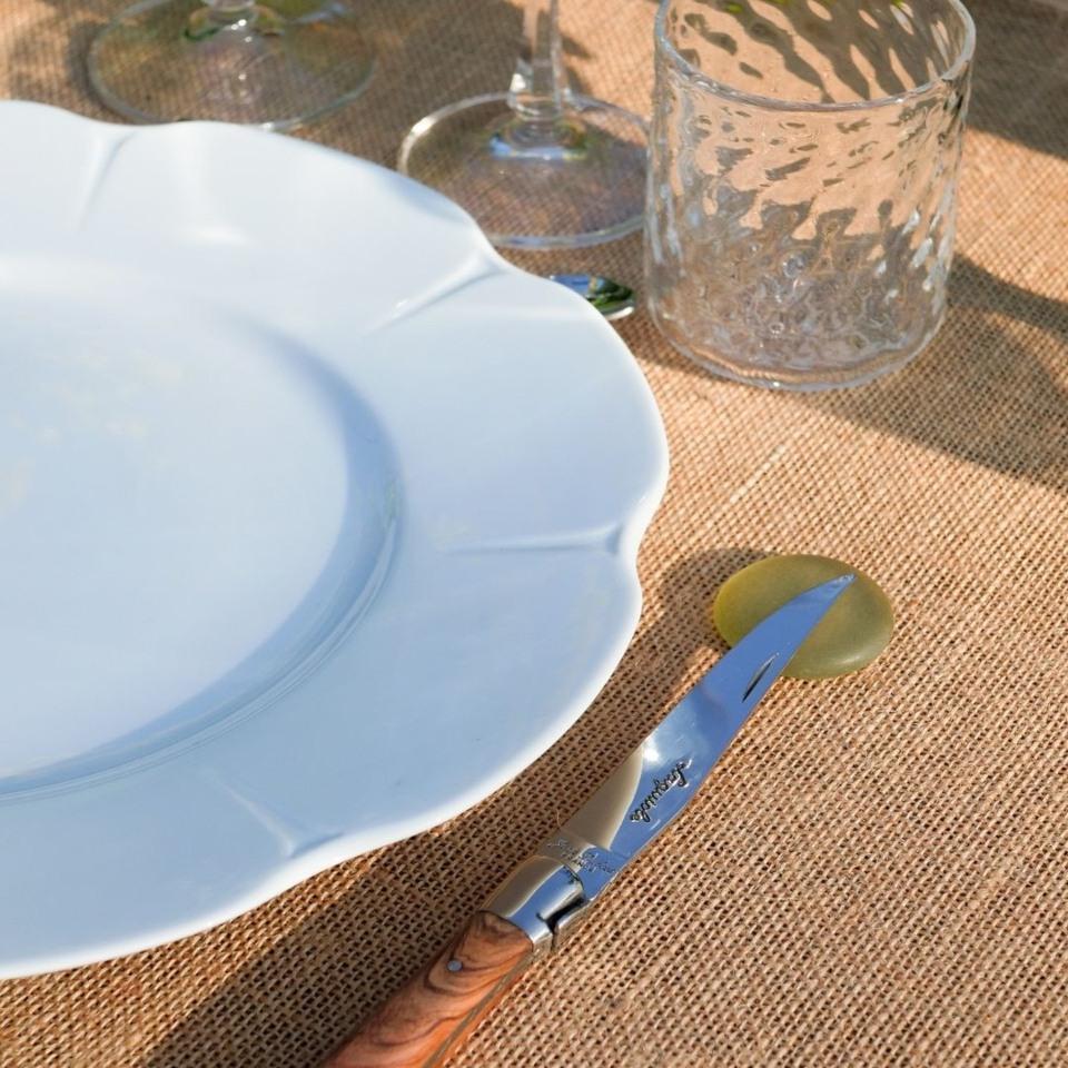 Nymphea White-Dinner Plate