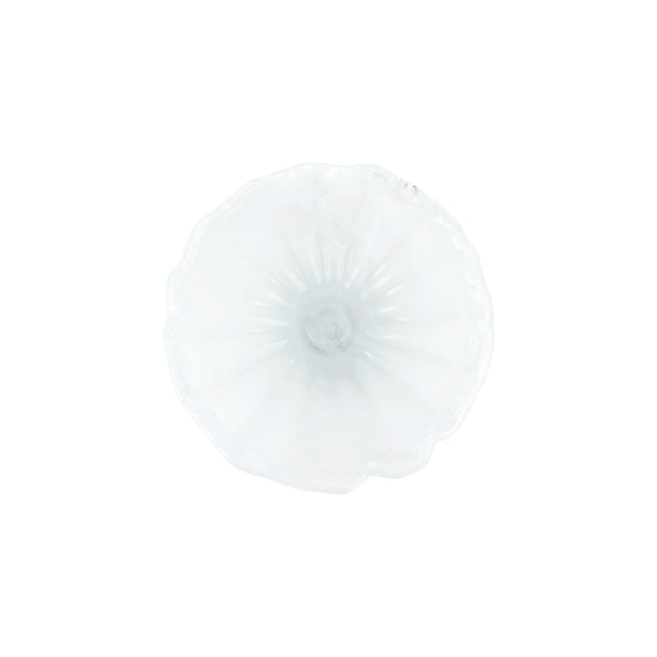 Onda Glass White Small Bowl